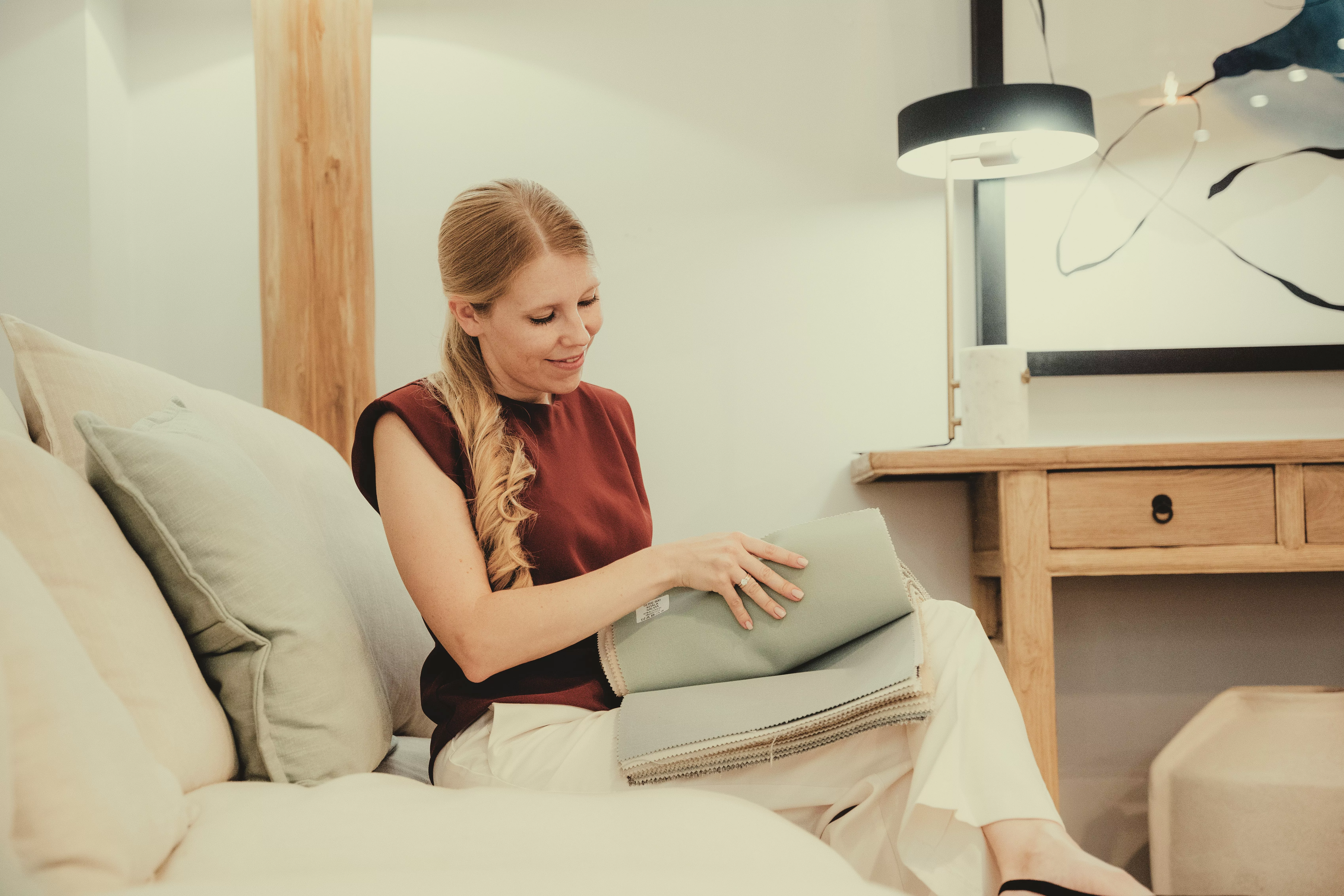 Victoria Henke Interior Designerin Stoffmuster